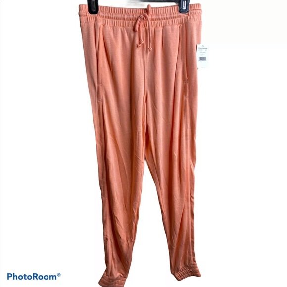 NWT Free People Back Into It Jogger Neon Peach XS/S - Picture 6 of 12